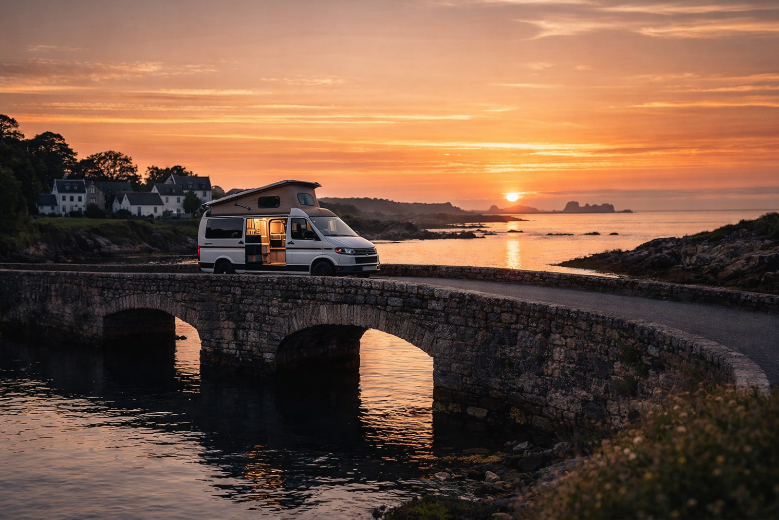 Vente et estimation de camping-cars, vans et fourgons aménagés à Saint-Brieuc et dans les Côtes-d’Armor (22) avec Horde d’Or – Expertise locale et service sécurisé pour vendre rapidement au meilleur prix.