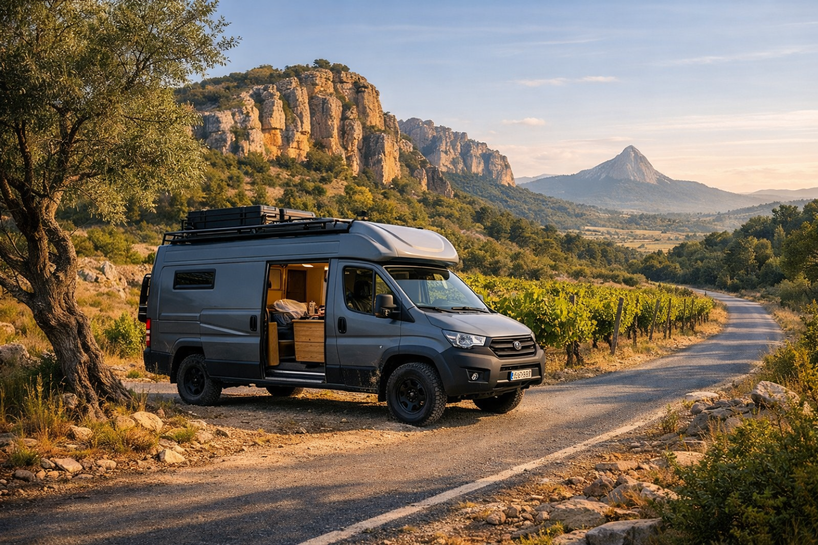 Fourgon 4x4 aménagé dans l’Hérault (34)